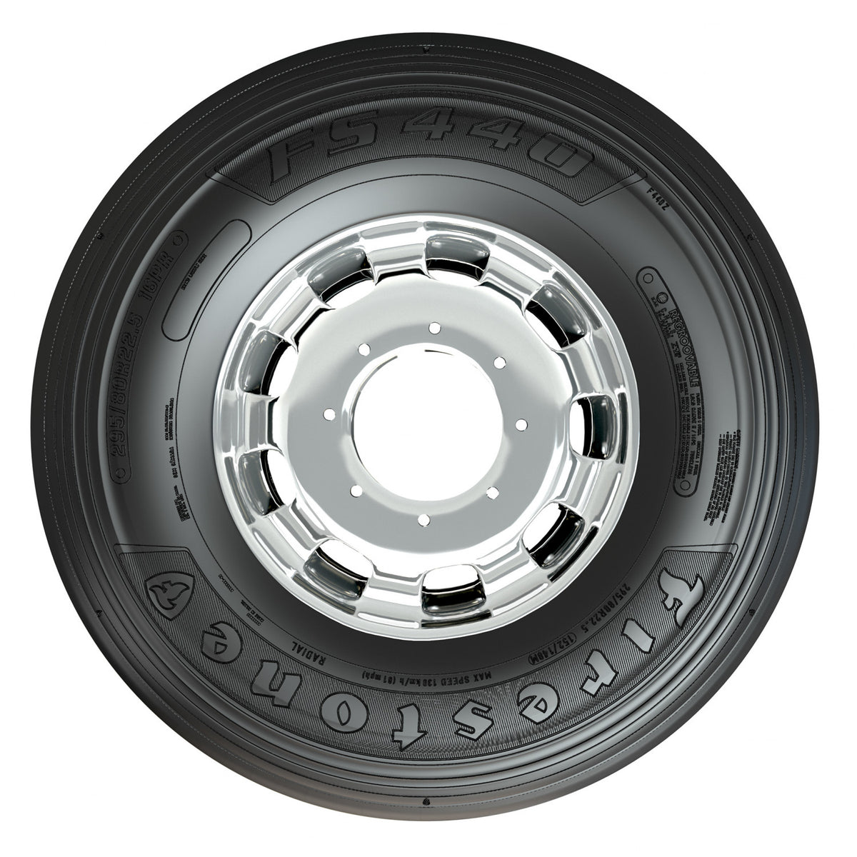 Pneu Firestone FS440Z 295/80R22,5 152/148M 16 Lonas (Liso)